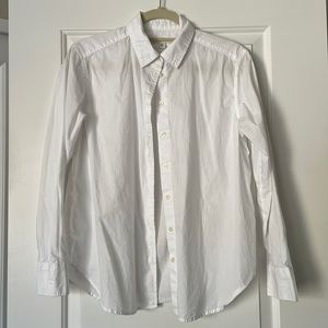 Free assembly classic white button down shirt